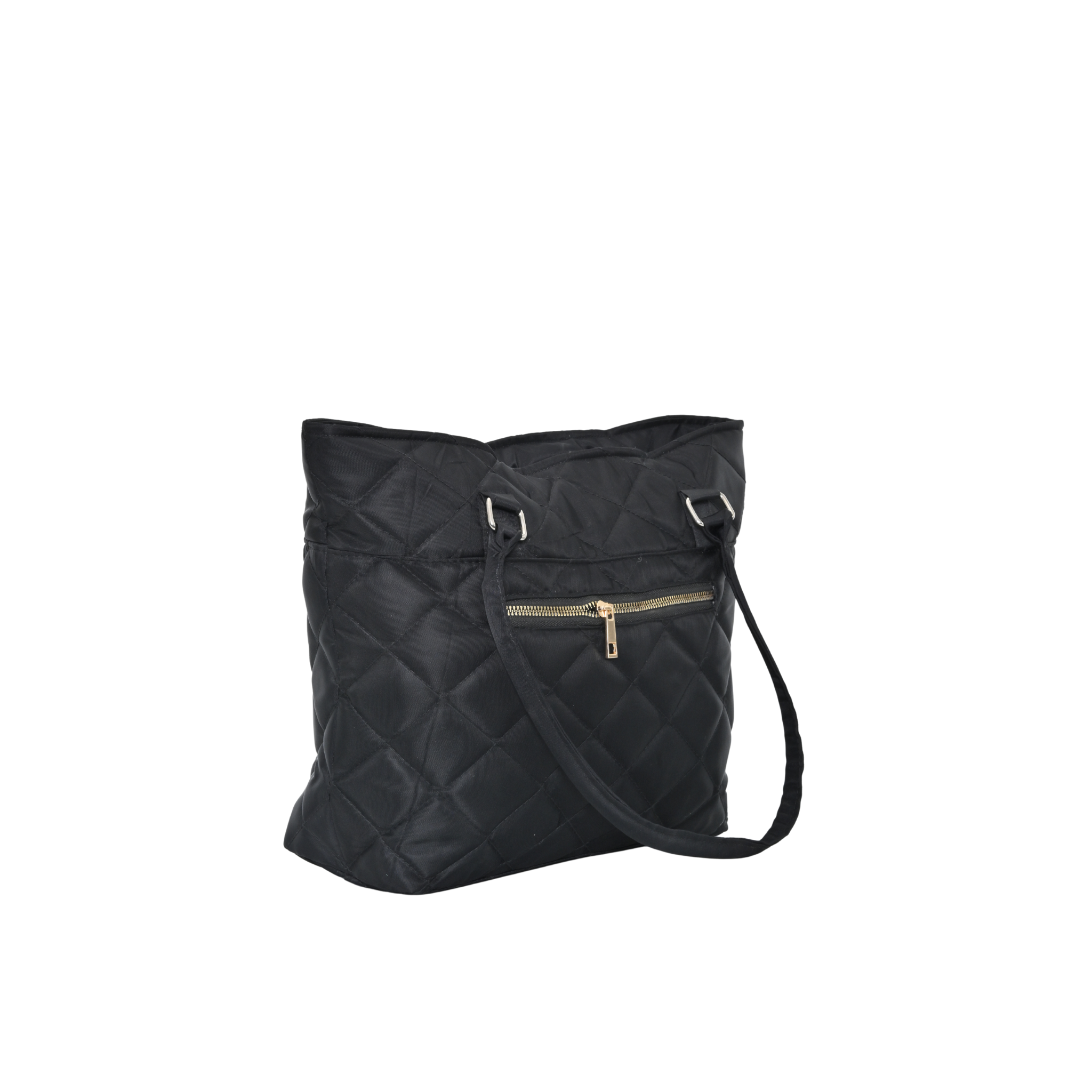 Jeevan PVC Tote Bag (Black)