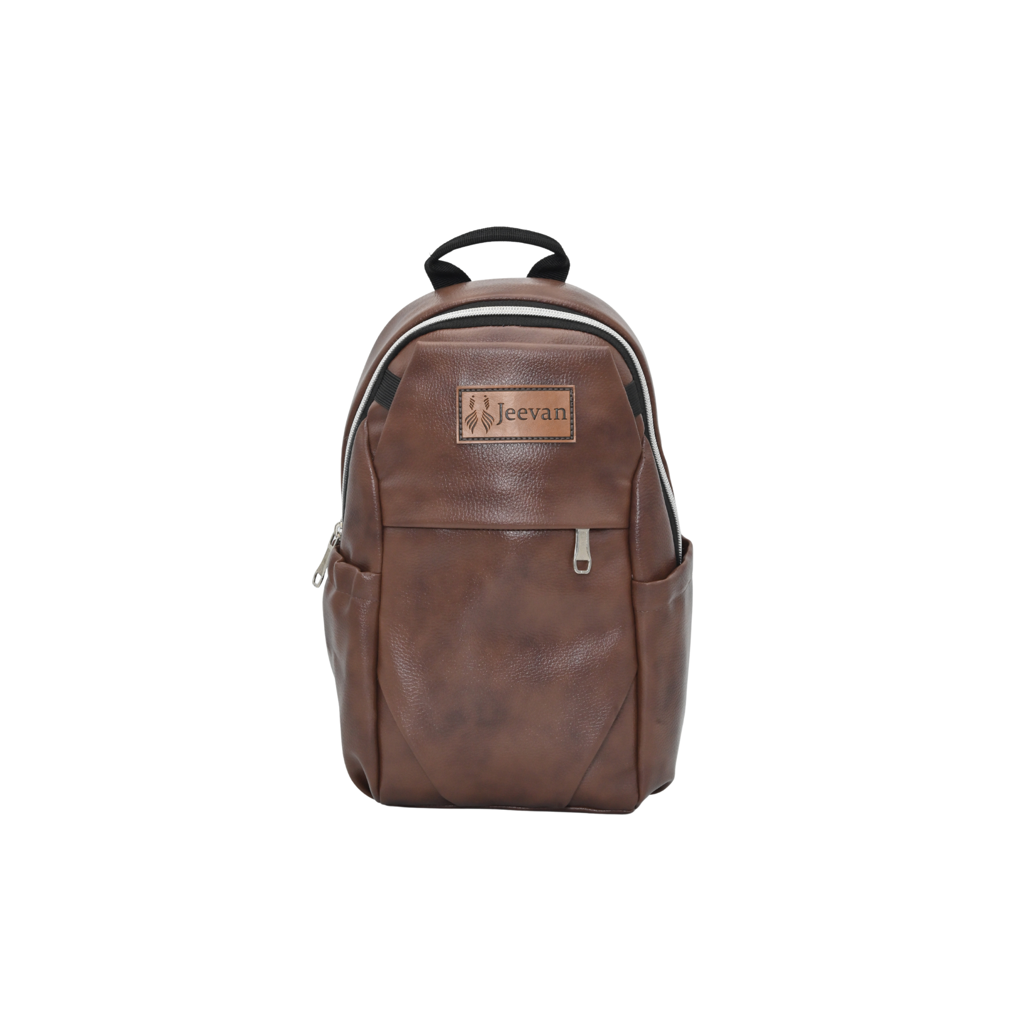 Jeevan Faux Leather Chest Cross Bag - Compact & Stylish (Chocolate Brown)