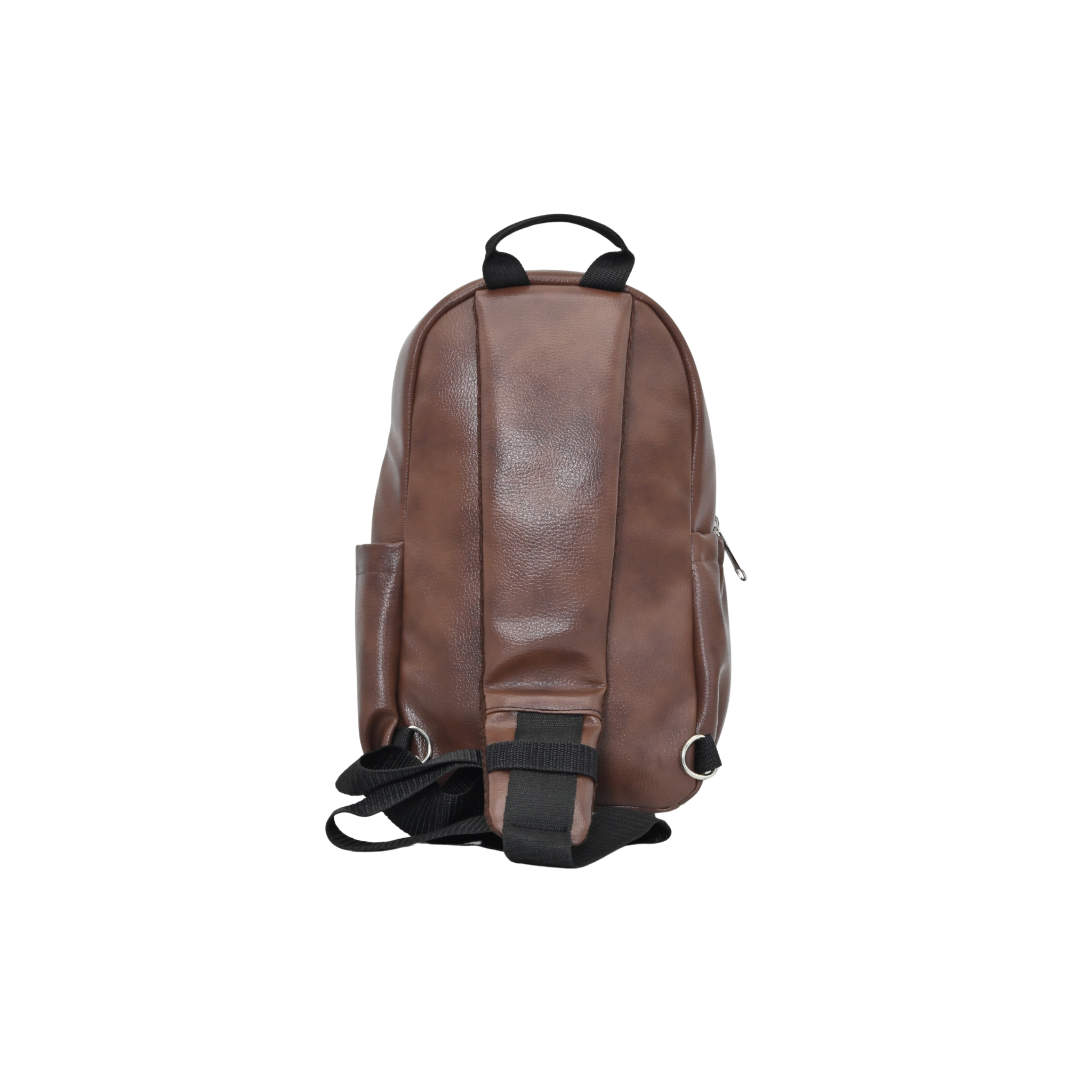 Jeevan Faux Leather Chest Cross Bag - Compact & Stylish (Chocolate Brown)