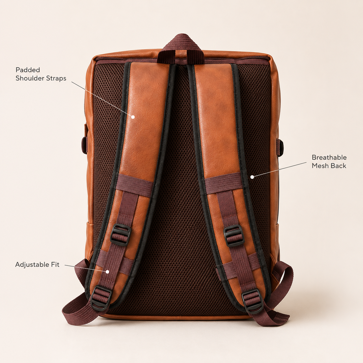Jeevan Executive Travel Bag – Camel Brown