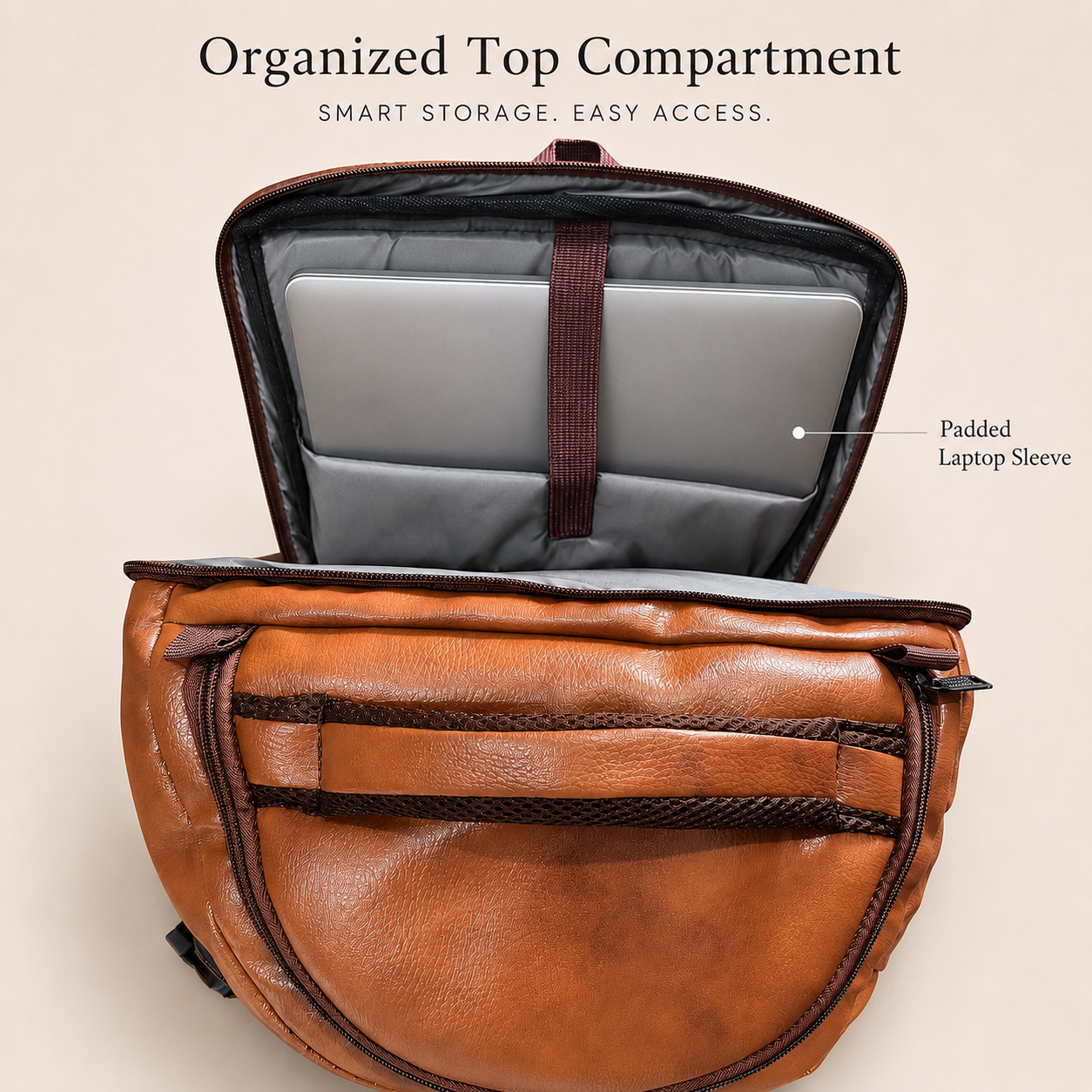 Jeevan Executive Travel Bag – Camel Brown