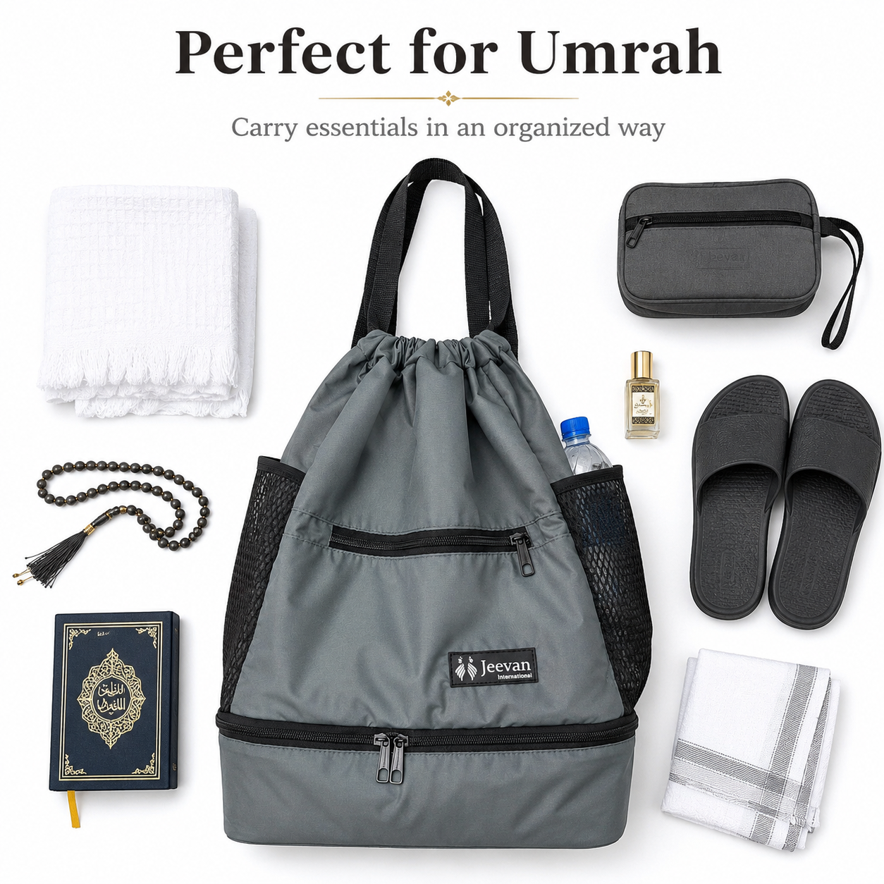 4 in 1 Multi-Use Bag (Grey)
