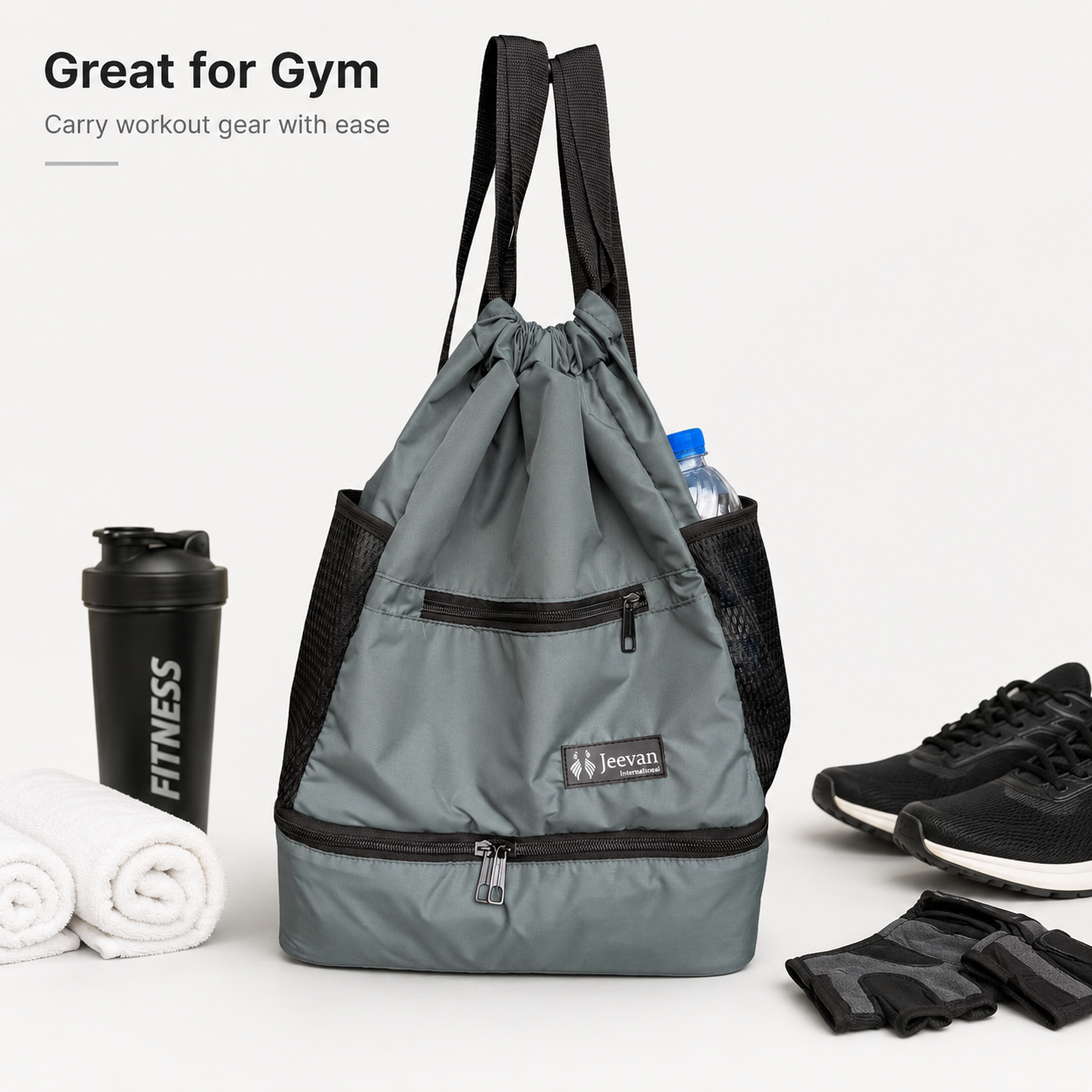 4 in 1 Multi-Use Bag (Grey)