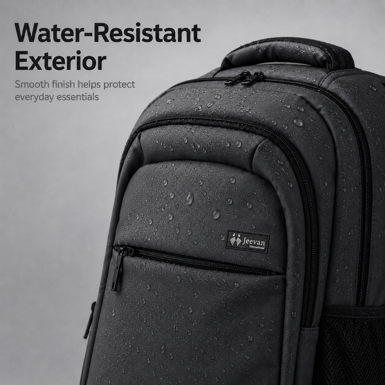 Urban Pro Multi-Compartment Laptop Backpack Black – 19 Inch