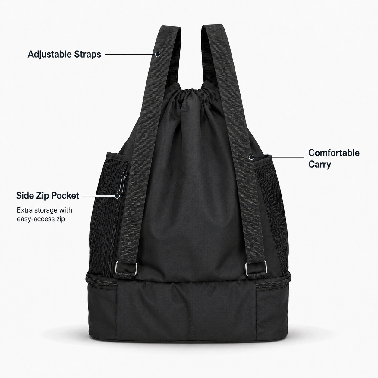 4 in 1 Multi-Use Bag (Black)