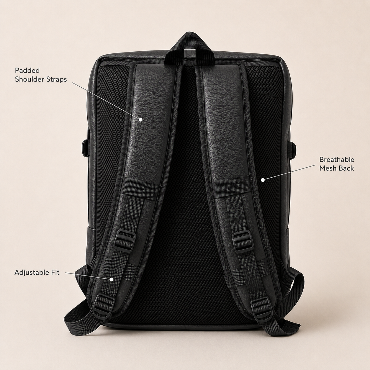 Jeevan Executive Travel Bag – Black