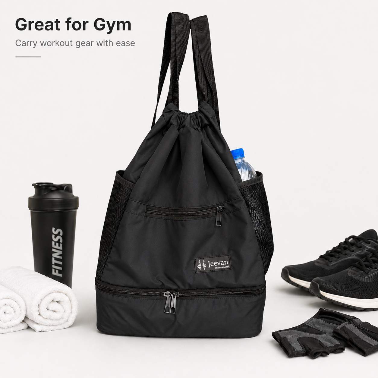 4 in 1 Multi-Use Bag (Black)