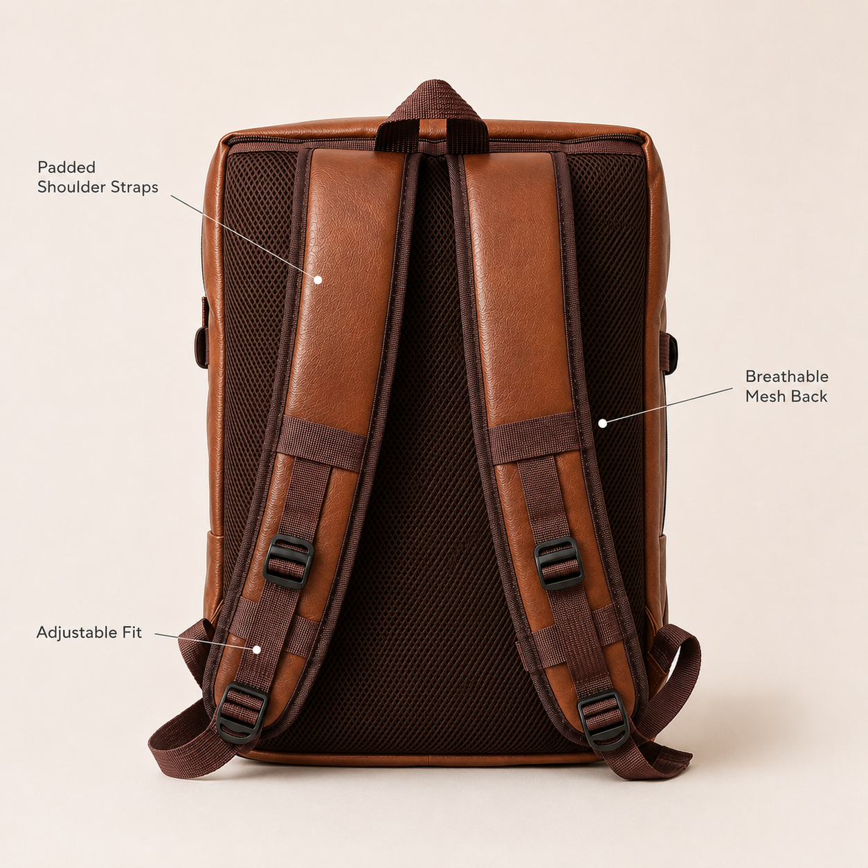 Jeevan Executive Travel Bag – Brown
