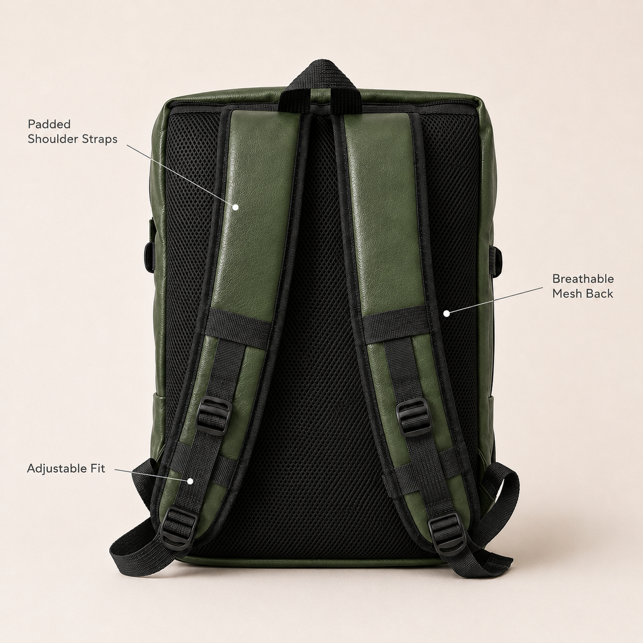 Jeevan Executive Travel Bag – Green