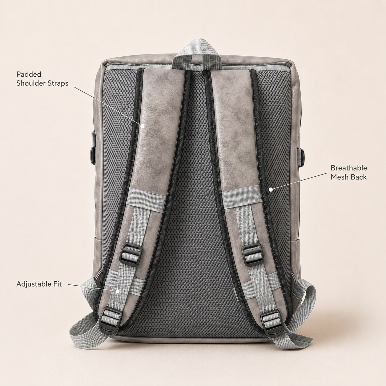 Jeevan Executive Travel Bag – Grey