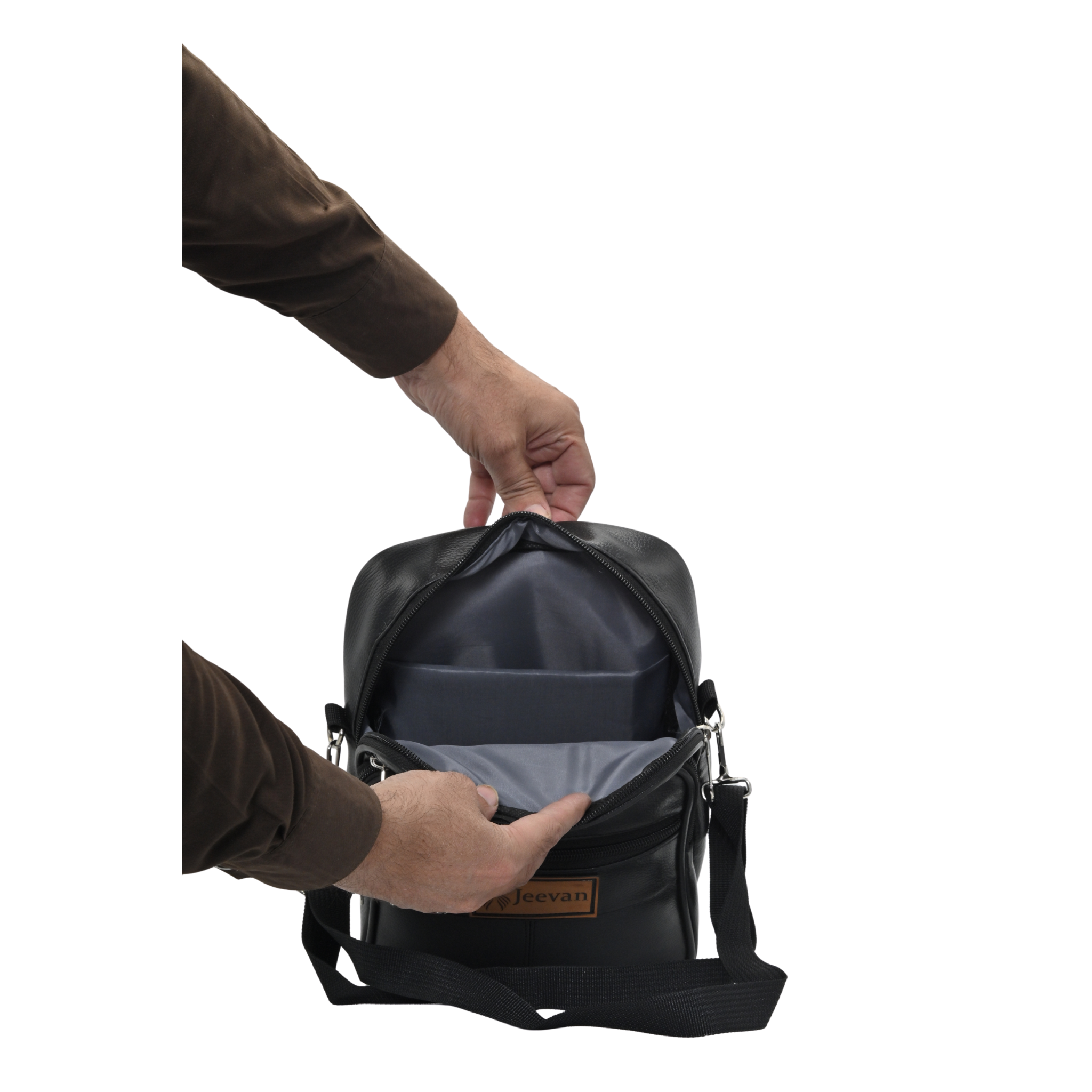 Side sealing bag – Where Elegance Meets Everyday Ease (Black)